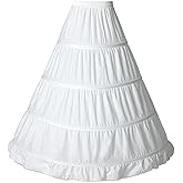 BEAUTELICATE Hoop Petticoat For Women Bridal A-line Crinoline Underskirt Slip Wedding Ball Gown Dress