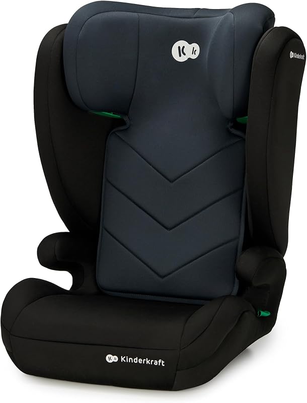 I-SPARK Silla de coche, i-Size, para bebé, Grupo 2/3 100-150 cm, de 3,5 a 12 años, de 15 a 36 kg, ligera (4,85 kg), cinturón de seguridad de 3 puntos, Protección lateral, Negro