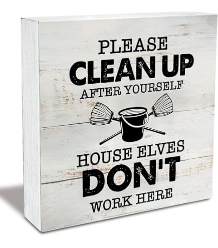 Aluminium-Schild 'Please Clean Up After Yourself' – 25,4 X 17,8 Cm, Wetterfest, Mit Vorgebohrten Löchern