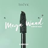 Technic Mega Lash Waterproof Mascara Duo 2 x 12 ml Ultrasonic Black Vegan view 5