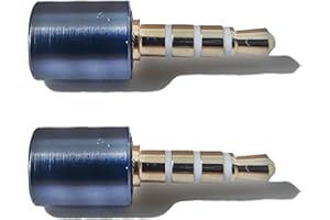 GriffonOak 3.5mm Mic Blocker – Audio Privacy & Clean Screen Recording Plug for, Instantly Mutes Mic & Eliminates Background N