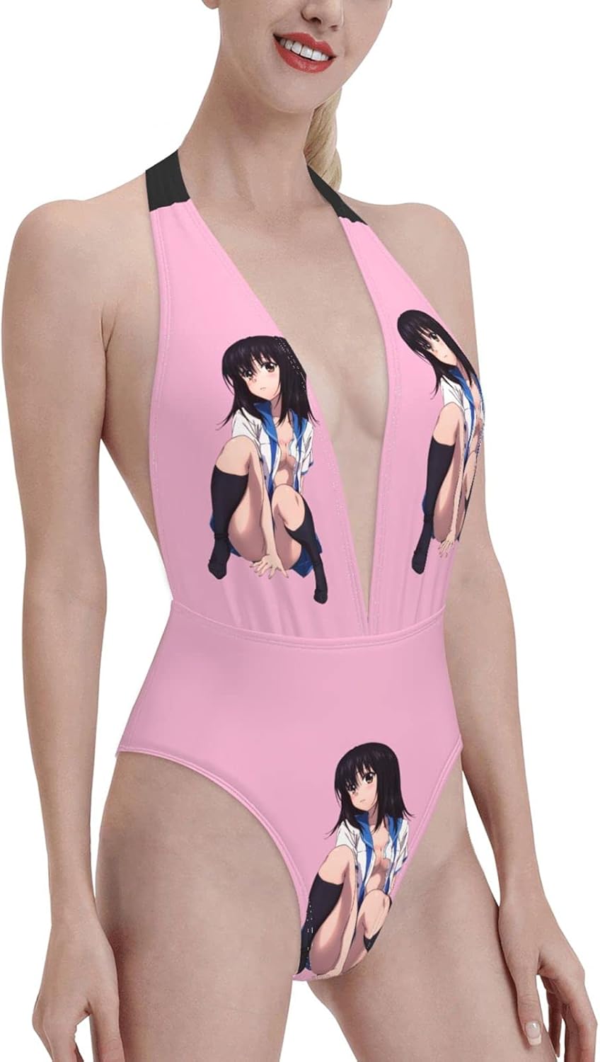 Amazon Co Jp 姫柊雪菜ひめらぎ ゆきな 1 夏 人気 水着 ディープvネックワンピース水着 肌触り良い水着 パーティー水着 ビーチウエア 吸汗速乾 レディース水着 温泉 海水浴 水ファッション 泳 曲線を強調表示する バックレス レディース水着 服 ファッション小物