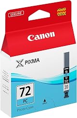 Canon PGI-72PC Photo Cyan Ink Cartridge 14ml for PIXMA PRO-10 PRO-10S PIXUS view 2