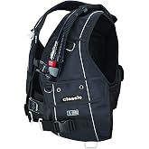 Scubapro Classic Diving BCD with 5th Generation Air2 Octopus/Inflator (Medium, Black)