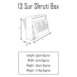 Indian Musical High Quality 13 Notes Shruti Box