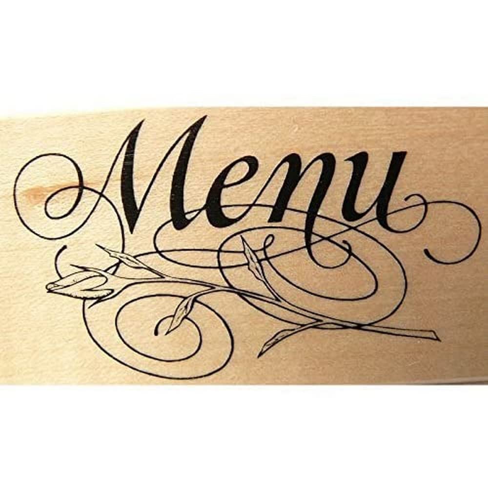 Artemio PEE1490 Stamp, Wood, Beige, 6.5 x 2.5 x 3.5 cm