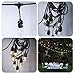 Openuye 24Ft LED String Light Linkable Outdoor Decorative S14 Strand Lights with 12 Hanging Sockets for Wedding Patio Garden Porch Party Backyard Deck Yard