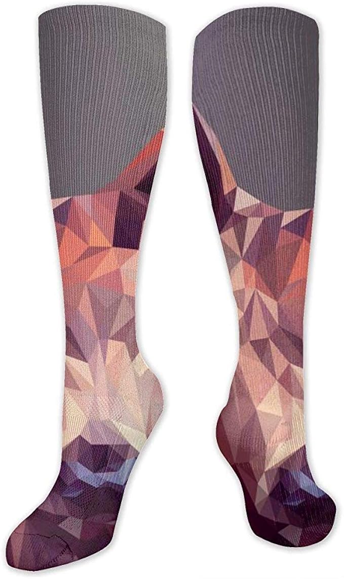 4 Paia Di Calze A Mezza Gamba O Al Ginocchio Con Decorazione - Foto 8