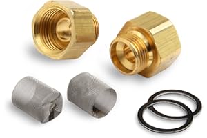 Demon 142117 9/16"-24 x 5/8"-18 Carburetor Inlet Fitting