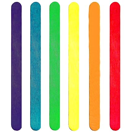 Beadnova Colored Popsicle Sticks Colored Craft Sticks Natural Wood Craft Sticks Treat Sticks Wooden Popsicle Sticks For Diy Craft Projects 4 5 Inch 100 Piece Mix Color Amazon In Home Kitchen Beadnova Colored Popsicle Sticks Colored Craft Sticks Natural Wood Craft Sticks Treat Sticks Wooden Popsicle Sticks For Diy Craft Projects 4 5 Inch 100 Piece Mix Color Amazon In Home Kitchen
