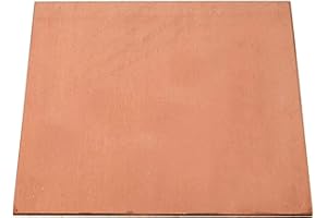 SKYPRO LTKJ 1pc 99.9% Pure Copper Cu Metal Sheet Plate for Handicraft Aerospace 1.5mm x 100mm x100mm