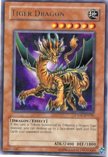 Yu-Gi-Oh! - Tiger Dragon (CSOC-EN036) - Crossroads of Chaos - Unlimited Edition - Rare
