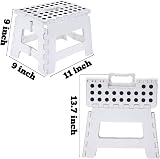 Marksman Folding Step Stool Black 23 x 19 x 19 cm 300 lb Capacity view 4