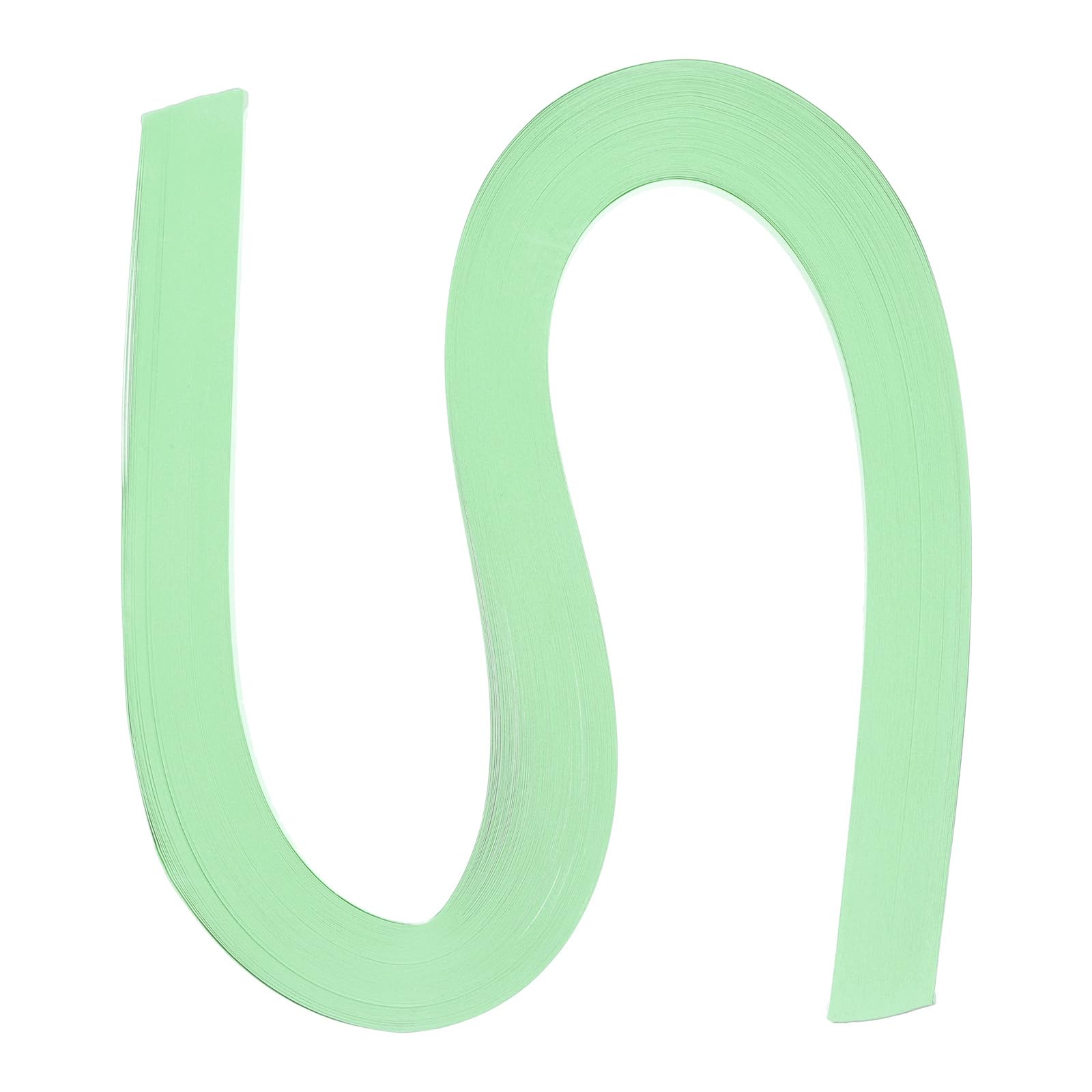 PATIKIL 120pcs Quilling Paper Strips Paper Flowers Quilling Kits 3/8"(10mm) Origami Paper for Adults Beginner Art Craft, 21"(54cm) Light Green