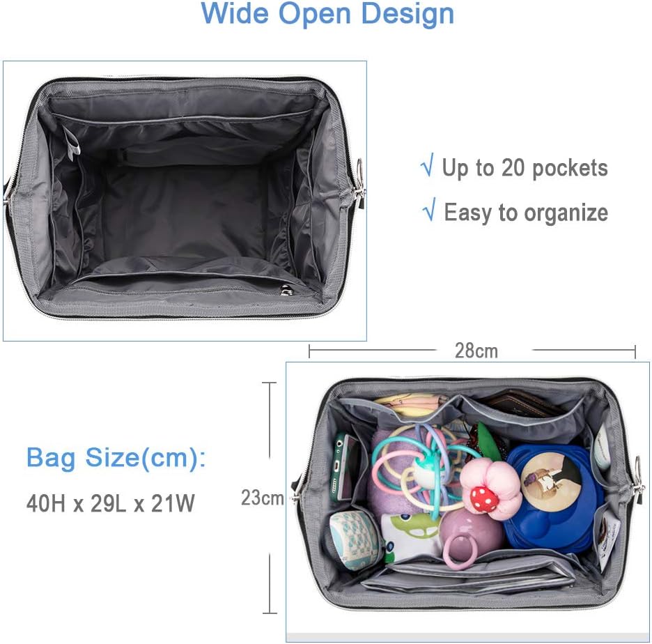 lekebaby changing bag backpack