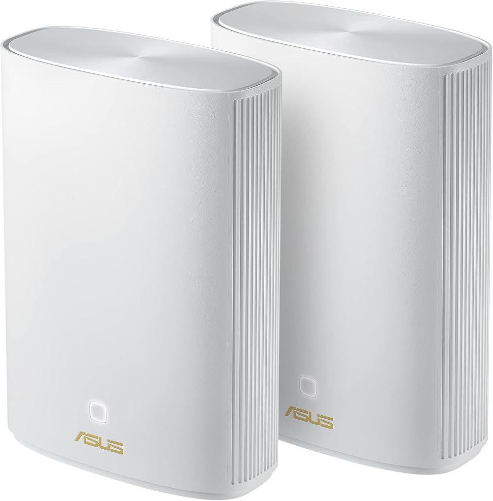 ASUS ZenWiFi XP4 AX1800 2 Pack Mesh WiFi 6 System MU MIMO Parental Control