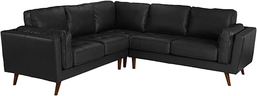 Amazon Com Divano Roma Furniture Mid Century Modern Tufted Real