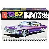 AMT 981 1967 Chevrolet Impala SS 1:25 Scale Plastic Model Kit - Requires Assembly