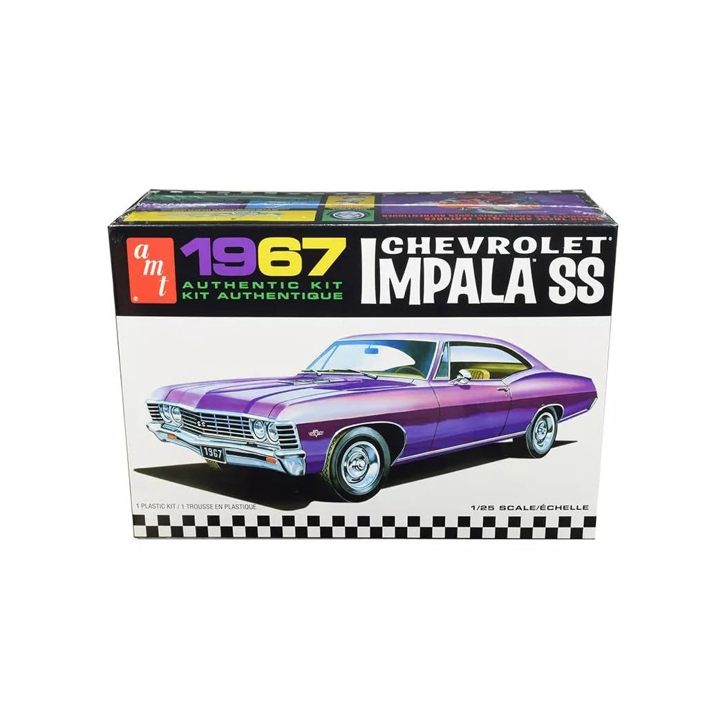 Platz AMT AMT981 1:25 Scale 1967 Chevrolet Impala SS Model