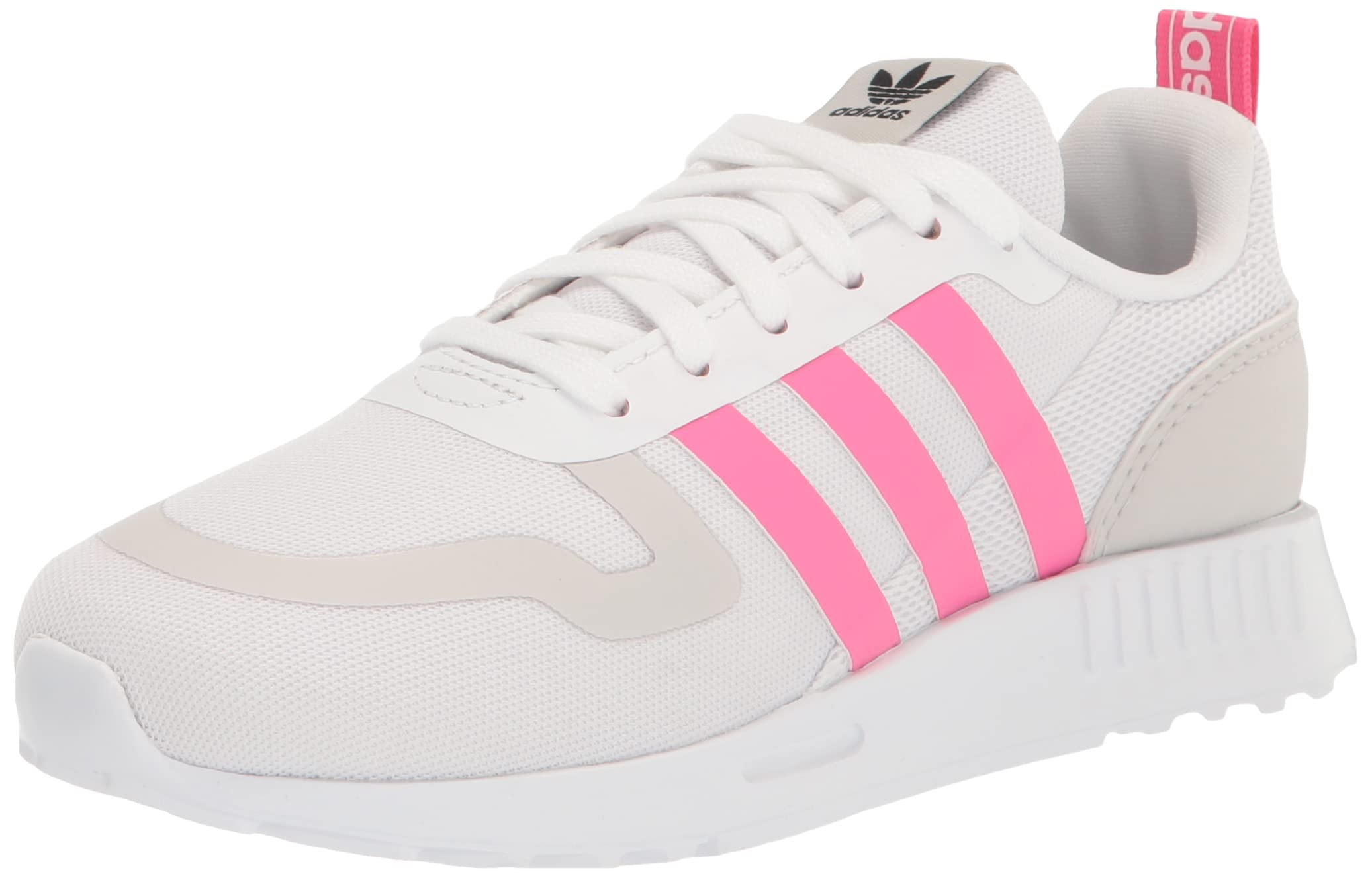 adidas Originals Unisex-Child Multix White/Pulse Magenta/Grey One 6.5 Big Kid Image