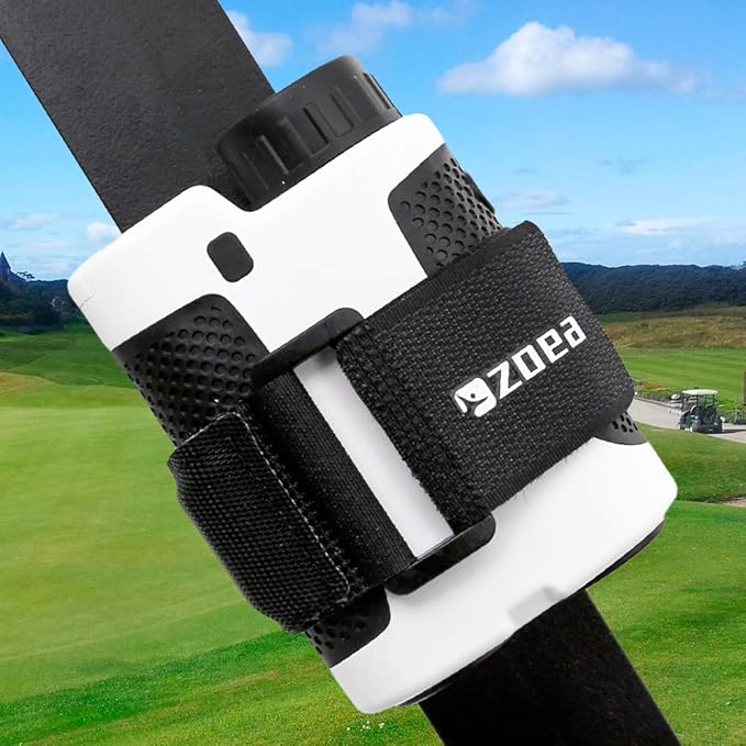 ZOEA Rangefinder Mount Strap for Golf Cart Railing, Adjustable