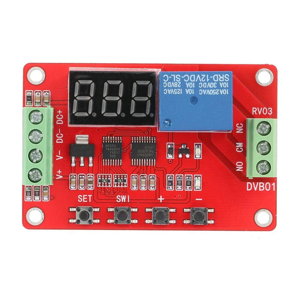 zalati Digital Window Voltage Comparator, Multi-Function Voltage Monitoring Controller, Voltage Measurement Module for Overvoltage Undervoltage Protection -12V, DVB01