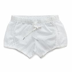 FIROTTII Mens Mesh Shorts Sexy Boxers See Through