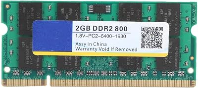 Bewinner 2GB DDR2 800MHz Laptop RAM PC2-6400 200Pin Memory Module High Speed