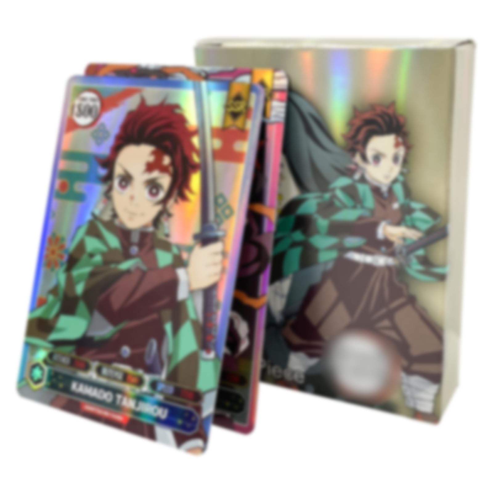 50 pcs Demon Cards, Demon Trading Cards, Anime Cards Postcard Collectable Birthday Gift for Anime Fans