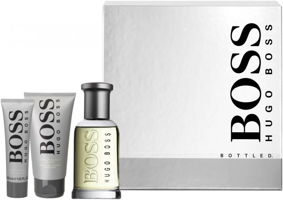 HUGO BOSS 3 Piece Bottled Set, 3.4 Fluid Ounce Salud