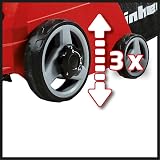 Einhell Electric Lawn Scarifier and Aerator 1200W 28L Catch Bag 10m Cord view 4
