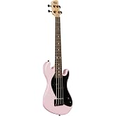 Solid Body 4-String Pale Pink Fretted U&bull;BASS&reg;