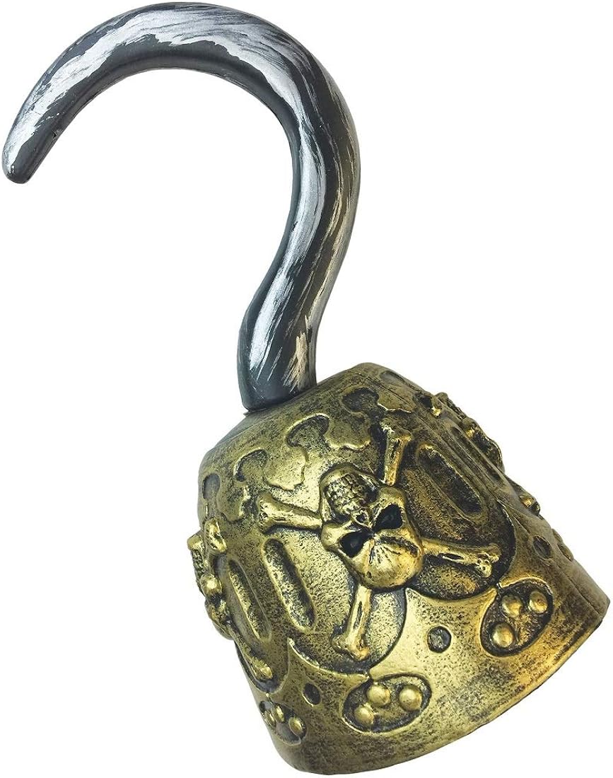 Pirate Hook Costume Prop Accessory One Size, Colors May