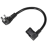 90 Degree Computer Power Cord Right Angle - 1FT