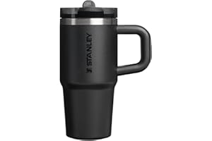 STANLEY Quencher ProTour Flip Straw Tumbler with Leakproof Lid 14 oz | Built-in Straw & Handle | Cupholder Compatible for Tra