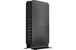 NETGEAR N600 (8x4) WiFi DOCSIS 3.0 Cable Modem Router (C3700) Certified for Xfinity from Comcast, Spectrum, Cox, Spectrum & more