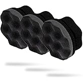Adam's Polishes Pro Tire Hex Grip Applicator (3 Pack) - Tire Shine Car Detailing Foam Sponge Tool|Car Cleaning Supplies After Car Wash Tire Cleaner | for Vinyl Rubber & Trim Accessories-Wheel Cleaner
