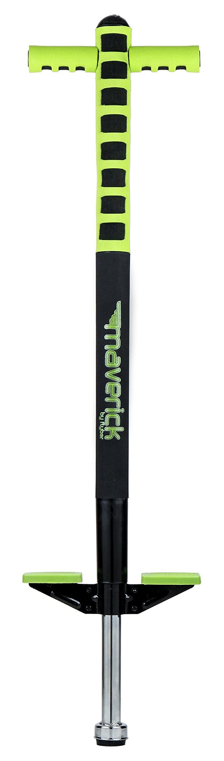 Flybar Foam Maverick Pogo Stick for Kids Ages 5+, Weight 4080 Lbs