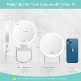 B Beauty Planet 20X/1X Double Sided Lighted Makeup Mirror with 3 Colors view 7