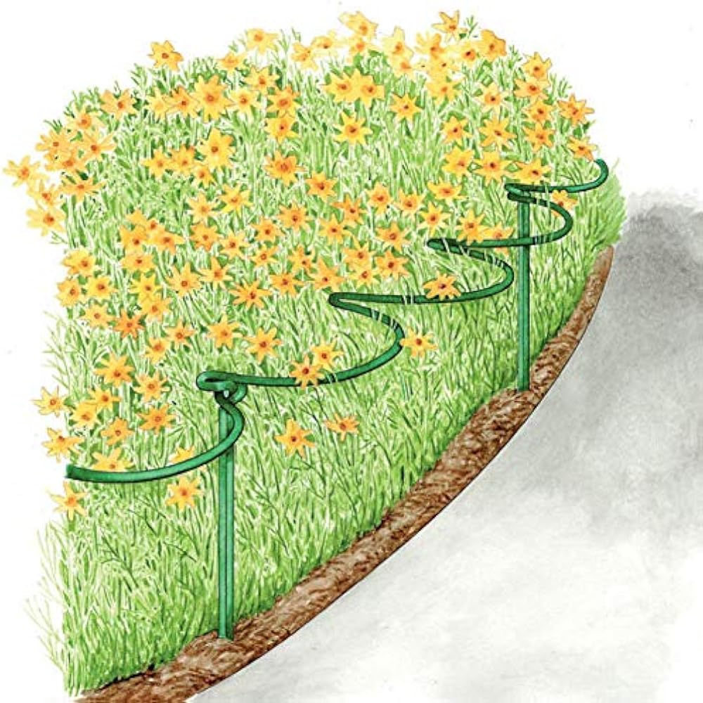 Plant Support Garden Stakes &xFF0CPlant Ring&xFF0CSemiCircular Wire