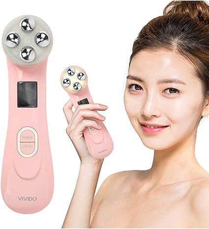 Amazon Co Jp ビビド Vivido Emsガルバ Rf高周波l Edセラピー スキンケア ホームエステティック マルチケアマッサージ機 コラーゲンの活性化 血液循環促進 肌美容 皮膚トラブル緩和 沈静 にきび しわ緩和 美白効果 海外直送品 Ems Galvanic Rf High Frequency Led