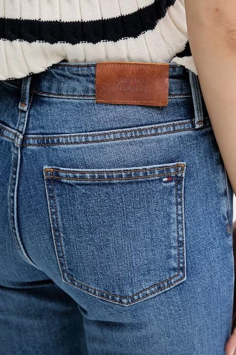 Jeans FLO Bootcut Feminino Talha Média, Azul (FLO), 24W/28L