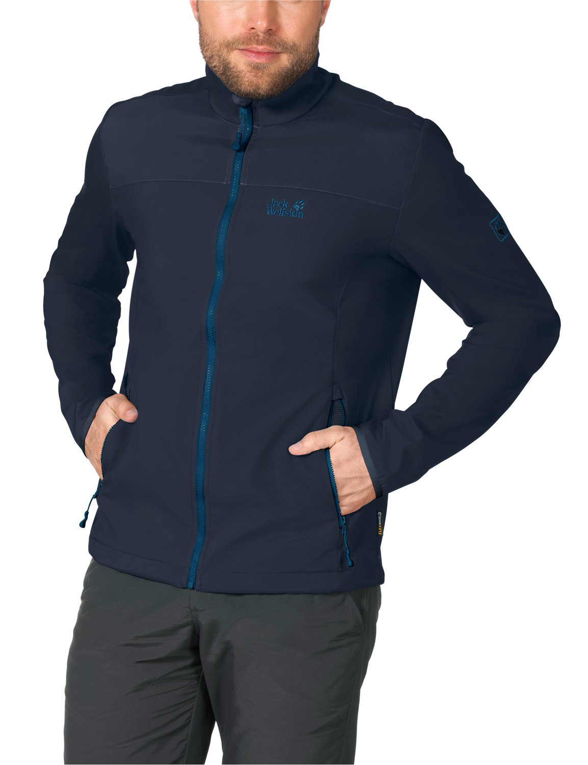 jack wolfskin element softshell jacket