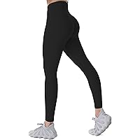 Sunzel Workout Leggings for Women, High Waisted Tummy Control Yoga Pants for Workout Gym Running 28" Inseam