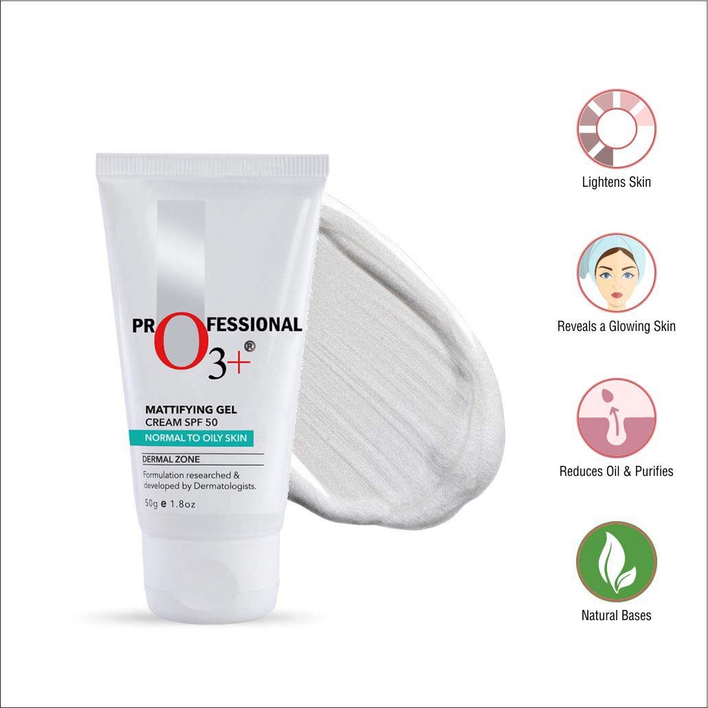 o3  sunscreen spf 50 for oily skin