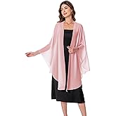 Baoqiya Chiffon Shawls and Wraps Wedding Party Shawl Scarf for Women Bridal Evening Dress on Special Occasion Dresses