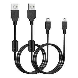 Haoyou (2-Pack) Replacement Canon Mini USB Data Transfer Cable
