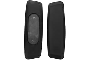 DIYEAH Rotating Lifting Armrest Replacement for Office Chairs Pu Leather Arm Rest Pads Comfortable Adjustable Computer Chair Armrest Parts