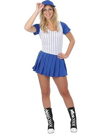 Baseball Babe Fancy Dress Costume