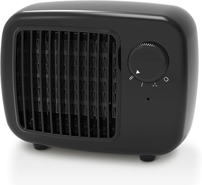 ZEEFO Ceramic Fan Heaters,900w Electric Heaters for Home Low Energy